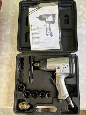 Vand set pistol pneumatic de impact cu chei tubulare