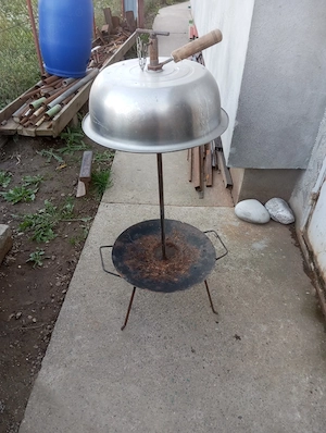 Disc -gratar cu capac
