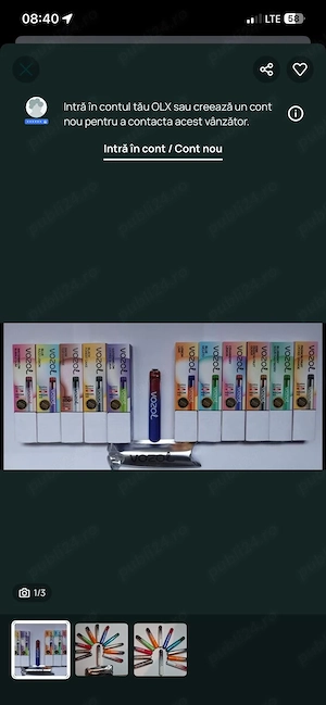 Vozol 1000 Puffs 7 Ron Angro