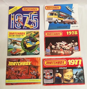14 Cataloage MATCHBOX pt. colectionari format pdf.  