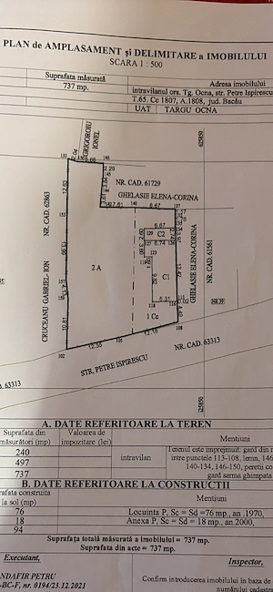 Casă de vânzare Târgu Ocna