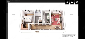 Vand apartament doua camere - imagine 3