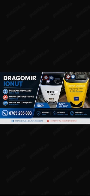 Încărcare Freon Climă Auto & Utilaje cu aparate TEXA de ultimă generație! 