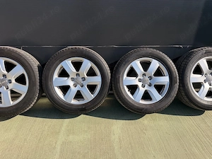 Vand Roti Complete Jante 17 Inch Originale Anvelope Iarna 235/55/R17 Audi A7 A6 C7 Q5 Q3 A4 A5 VW  - imagine 4