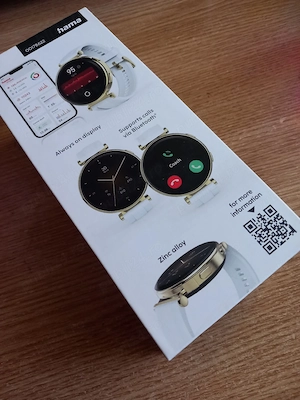 Smartwatch HAMA 7000 Android IOS auriu - imagine 2