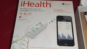 Pulsoximetru smart iHealth  Air pentru determinarea saturatiei oxigenului din sange  WIRLESS - imagine 2