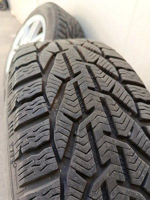 Jante Le Mans audi,vw, Mercedes 5x112 16 anvelope  205 55 16, foarte bune 7mm - imagine 4
