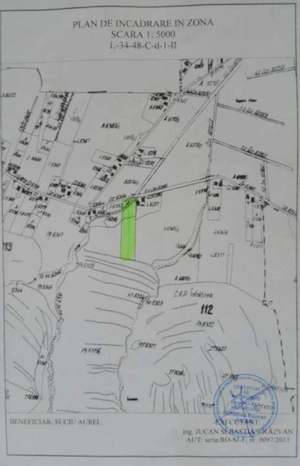Proprietar închiriez teren în Borhanci, 7860 mp, front 45 ml - imagine 4