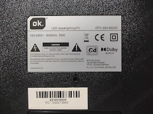 Tv led full HD Ok 81 cm - imagine 5