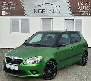 Skoda Fabia vRS 1.4 TSI 180CP DSG 2011 Rallye Green | Rate   Transport   Numere