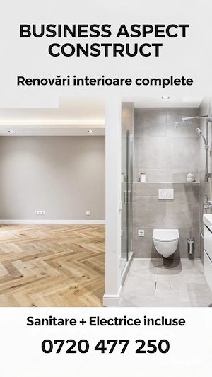 Renovari complete de interior 