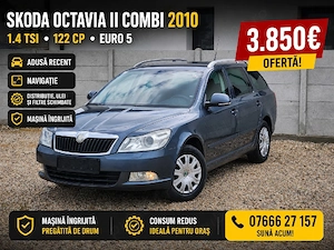 Skoda Octavia 2 , 1.4 TSi , 2010 , Euro 5 , Break , Facelift , Adusa recent 