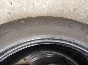 4 Anvelope Continental EcoContact 6 195/55 R16 87H - DOT 1725 - imagine 2