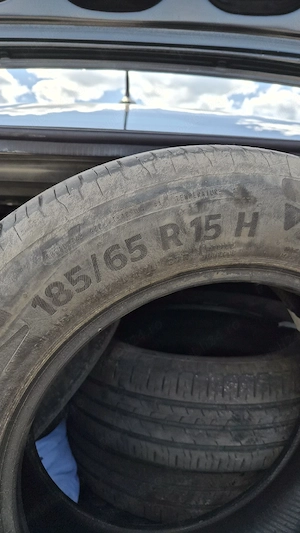 Set 4 anvelope vara  - Continental EcoContact 6 185/65 R15 88H - imagine 4