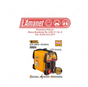 Aparat, invertor de sudura Ingco ING-MMA13049 FullBox