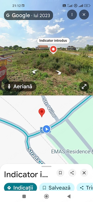 Vând două terenuri de 500mp, Urseni, Timiș 