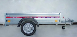 Remorca 750 kg, Auto, Platforma, Moto ATV, Apicola, garantie,carte RAR - imagine 4