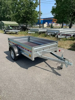 Remorca 750 kg, Auto, Platforma, Moto ATV, Apicola, garantie,carte RAR - imagine 3
