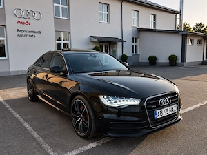 Audi A6 C7 s-line int ext trapa incalzire ventilatie camera memorii distronic volan electric  - imagine 3