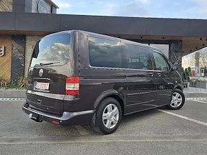 VW MULTIVAN 2010 7 Locuri Highline T5 2.5TDI 174cp Mokka-Brown - imagine 4