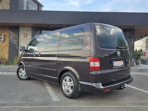 VW MULTIVAN 2010 7 Locuri Highline T5 2.5TDI 174cp Mokka-Brown - imagine 5