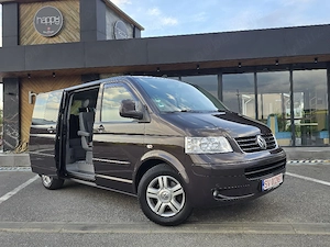 VW MULTIVAN 2010 7 Locuri Highline T5 2.5TDI 174cp Mokka-Brown - imagine 3