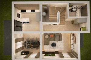 Casa Individuala - 4 camere - 3 bai - 355mp teren - imagine 20
