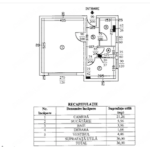 Lujerului metrou, garsonieră renovată nou în bloc din 1988, strada Veteranilor - imagine 8