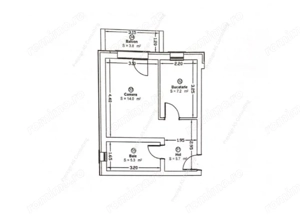 Apartament 1 camera |  Calea Urseni | Etaj 1 | Parcare inclusa - imagine 11