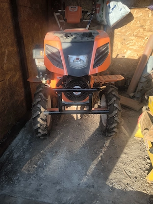 Vand motocultor Ruris 915 cu remorca facuta! 