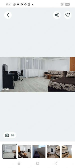 METROU ,garsoniera spatioasa, 46m,AC,luminoasa, proprietar,parcare,terasa - imagine 10