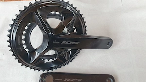 Pedalier compact 12 viteze Shimano 105, 170mm