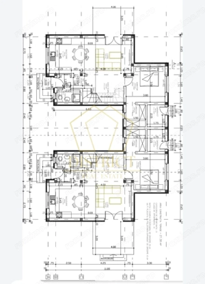 COM 0% Duplex cu 4 camere, despărțit prin camera tehnica | Mosnita Noua - imagine 3