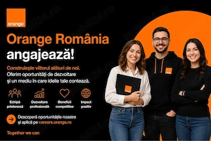Orange angajează! Consultant Vânzări   Alătură-te echipei noastre!