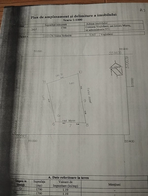 Proprietar vând teren 1700mp Izvoru Mureșului DJ12 E578 - imagine 5