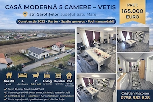 Confort si spatiu | Casa 5 camere, constructie solida | Teren 544 mp - imagine 18