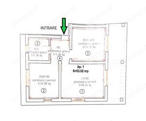 Apartament 3 camere loc de parcare curte privata Arhitectiilor Sibiu - imagine 8