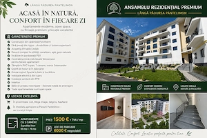Apartamente noi 2 camere, Moderne, Padurea Pantelimon