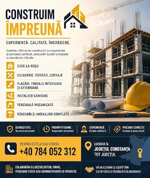 Firma de Constructii Constanta