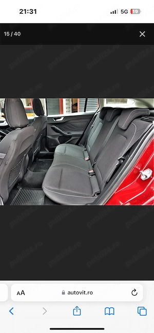 Ford focus 1.0 ecobost | KM REALI, FARA DAUNE - imagine 9