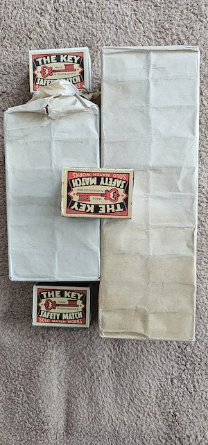 Cutie chibrituri The Key Safety Match Made in Czechoslovakia, noua