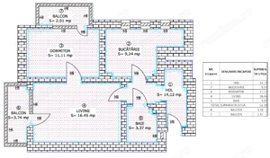 Apartament 2 camere central, vanzare - langa Podul Decebal, Oradea - imagine 15