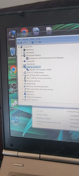 Laptop HP Elitebook 8470P in stare buna de functionare - imagine 3