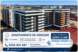 Antony Estate | Apartamente NOI 0% Comision - Iosia