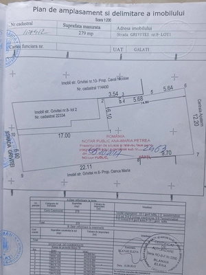 Vand teren rezidential central, 279 MP, la 5 min de Faleza si Centru. Toate utilitatile disponibile. - imagine 9