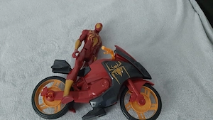 Jucarii - spiderman cu moto dinozaur  masinuta dubla