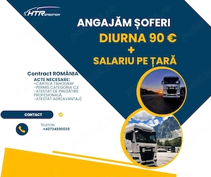 angajam soferi C,Ecu experienta si incepatori . 