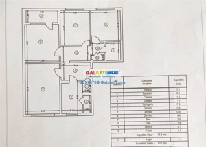 Apartament 4 camere 77mp | Decomandat | Bloc Reabilitat | Berceni | - imagine 11