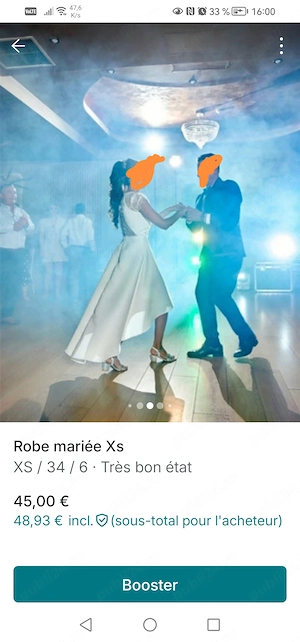 Rochie mireasă simplă XS