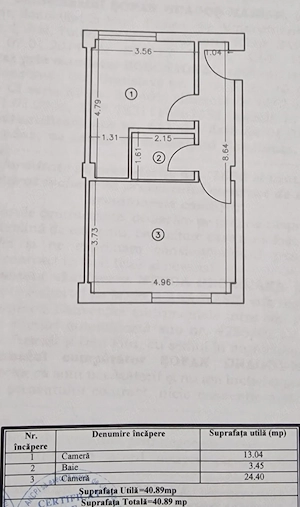 Apartament 2 camere Tomis Plus - imagine 9